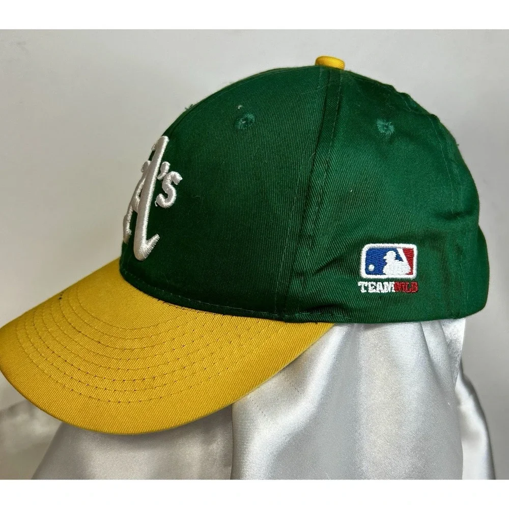 OAKLAND ATHLETICS MLB YOUTH OC Sports Baseball Hat Green Gold Adjustable